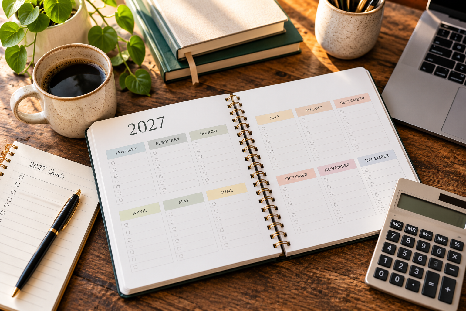 Cozy 2027 Planning Workspace
